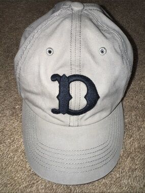 '47 gray Detroit Tigers Cap with vintage Navy D Embroidery